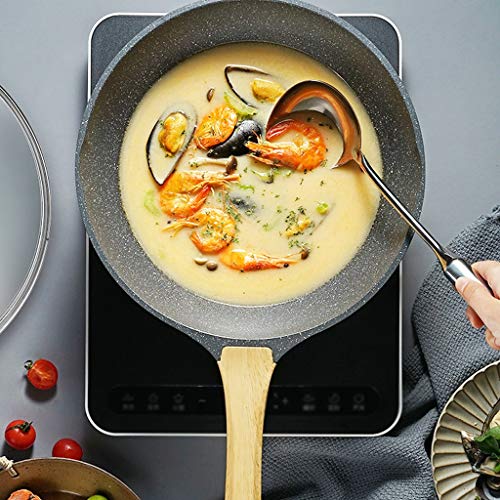 Amazon.co.jp: アルミフライパン 中華鍋 ノンスティックパン 無煙中華